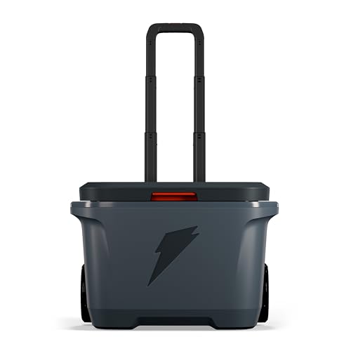 Gatorade Rolling Ice Chest, 50 Quart, Grey