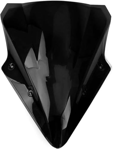 Pare-brise pour Ninja 650 ER6F 2017-2019 noir réglable de protection moto