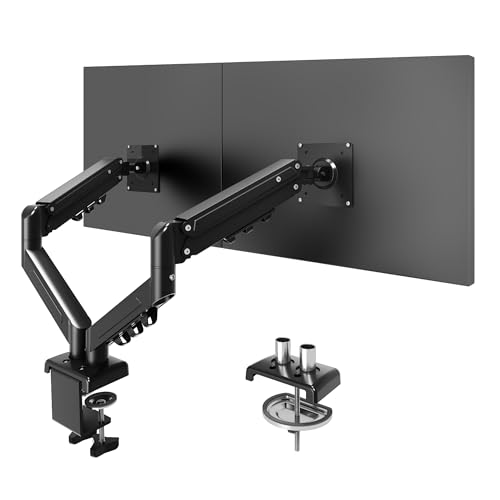 FLEXISPOT Monitor Halterung 2 Monitore 17–32 Zoll, 2–9 kg pro Arm, Schwarz