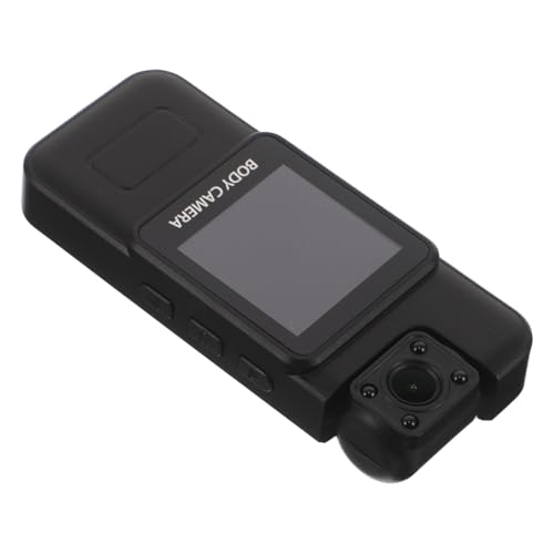 PAMINGONO Sports Cam with Infrared Night Vision Portable Outdoor Camera for Cycling and Rugged Adventure Compact Body Worn Video Recorder with Instant Playback Screen