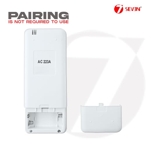 Image of 7SEVEN Compatible of Lloyd Ac Remote Original Model 223A 433kHz Suitable for 1 1.5 2 Ton Split Air Conditioner 15 Keys Ensure Each Key Match and Genuine Remotes Replicate Exactly