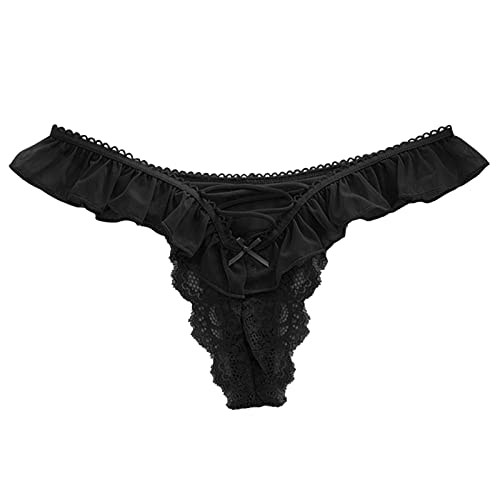 Culottes pour femmes anti-irritation en coton, slips en dentelle douce taille moyenne