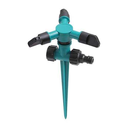Vbvbip 360° Rotating Adjustable Sprinkler - High-Pressure Watering System for Lawn, Garden & Yard Irrigation | Easy Install | Durable Design