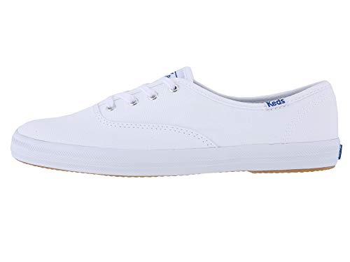 Keds Women's Champion Original Canvas Sneaker, White, Size 7 Medium4