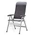Produktbild - NEU - STABIELO -GEPOLSTERTER LUXUS - Exklusiver Hochlehner CAMPINGSTUHL - ALU - BELASTUNG 140 KG - FARBE - Charcoal Grey - NUR 4,5 KG - VERTRIEB HOLLY PRODUKTE STABIELO ® - MOBILE SONNENSCHUTZSYSTEME - INNOVATIONEN MADE IN GERMANY- holly sunshade ® - Gegen Aufpreis mit Beinauflage -