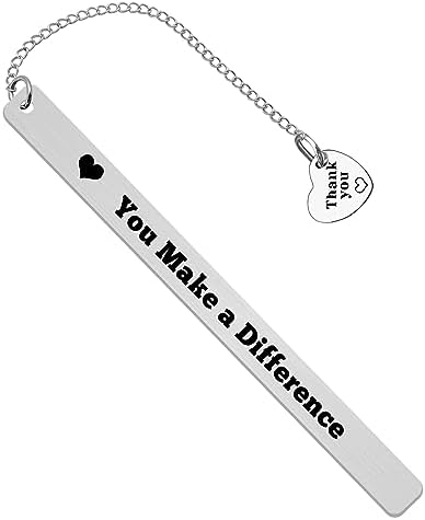 Ferraycle Thank You Bookmarks - 8 Pack Appreciation Gifts For Coworkers & Teachers