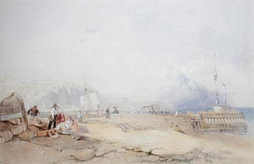 Toile Port de Douvres par Baker Pyne pour décoration murale du salon de mer