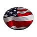 USA American Flag Design 4th of July Gift On Black PopSockets Adhesive PopGrip