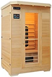 Ivar-2 Comfort full spectrum 2 persons infrared cabin & infrared sauna / infrared heat cabinFull Spectrum