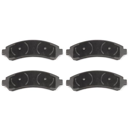 Image of ECCPP D726-7593 4pcs Front Ceramic Disc Brake Pad Set