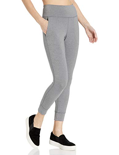 Champion Women's Sport Jogger Tight, Granite Heather, Medium