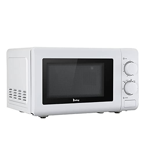 Nc Zokop 20Mx60-L/White 20L/0.7Cuft Conventional Microwave Oven Mechanical Knob/Button Door Switch #TOP3