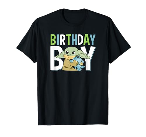 T-shirt Grogu solide et confortable pour anniversaire de garçon