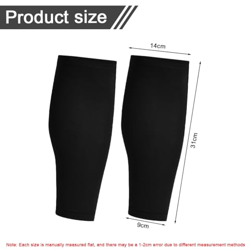 Image of PROBEROS Calf Compression Sleeve, Sports Leg Compression Socks for Shin Splint, Varicose Vein and Calf Pain Relief(Green