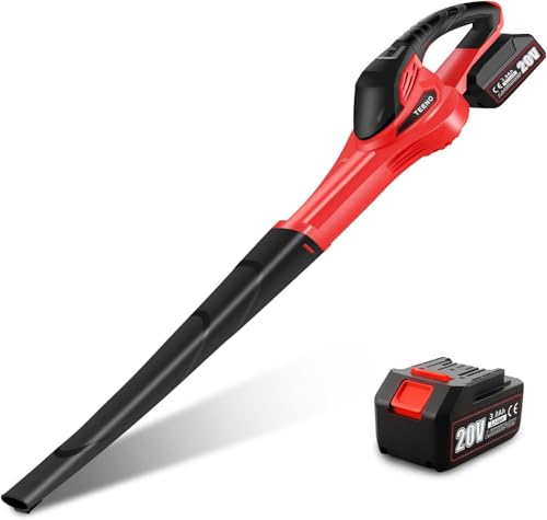 TEENO Soplador de hojas inalámbrico 20V