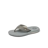 Reef Men's Nias Flip Flop Sandal, Tan/Grey, 10