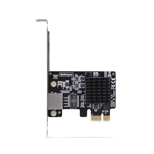 Image of StarTech 1-Port 5G Gigabit PCIe Network Card, TAA (PR15GR-NETWORK-CARD) | Realtek RTL8126, PCI Express LAN Card, Windows and Linux, Adapter