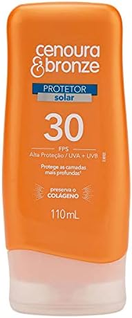 Cenoura e Bronze Protetor Solar Fps30 110Ml