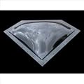 BRI-RUS SPEC NSL279S 27 x 9 in. Neo Angle Skylight Exterior Dome, Smoke