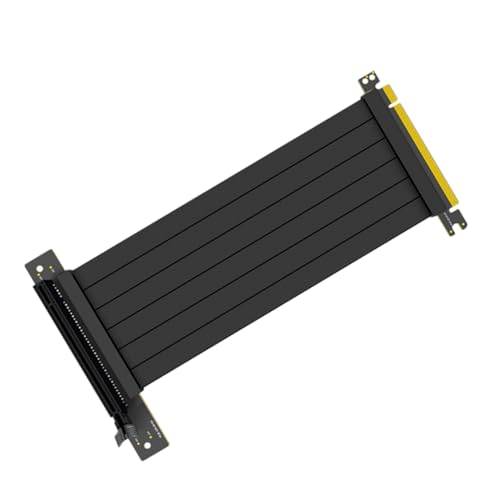 Câble Riser Pci-e 3.0 16x rallonge flexible 40 cm carte graphique PC gaming informatique noir