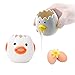 DBAILY 2pcs Separador de Clara de Huevo Cerámica Set Separador de Huevos Yema Encantador Portátil para Cocina Hornear Accesorios（Amarillo, Naranja）