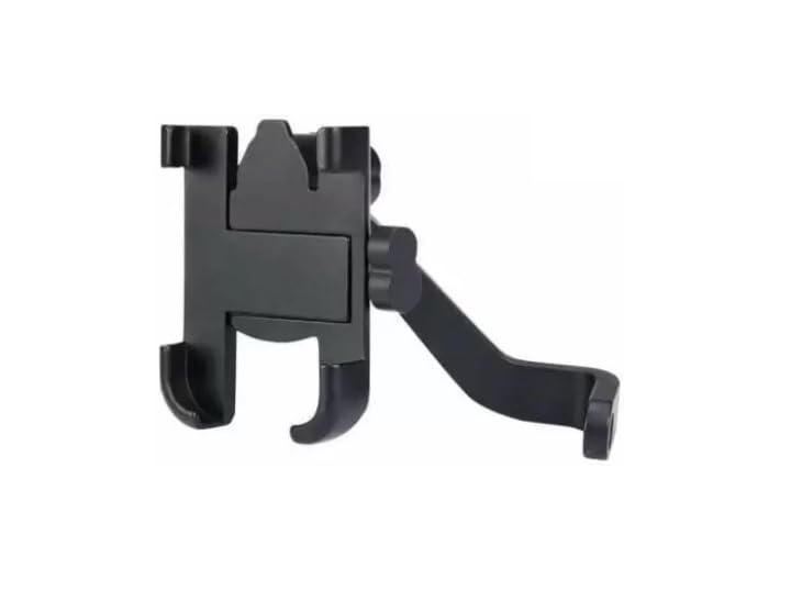 Universal Bike Mobile Holder Metal Body with 360 Degree Rotating (Mirror Fitting) Compatible for Yamaha FZ16-image-46