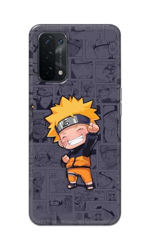 Image of PRINTFIDAA Plastic Printed Hard Back Cover Case For Oppo A54 5G | Oppo A74 5G | Oppo A93 5G | Oppo A93S 5G Back Cover (Famous Anime Cartoon Character) -112, Multicolour
