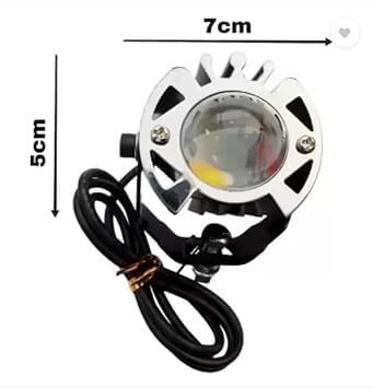 Image of SSLG SG16 LED Auxiliary Fog Light, 25W 2500LM, 3 Colour Modes, DC 9-85V Waterproof, for Motorcycle, Car & Electric Vehicles