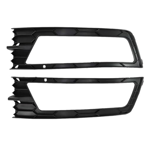 Rejilla de luz antiniebla para Skoda Rapid 2013-2017, parachoques delantero con 2 piezas