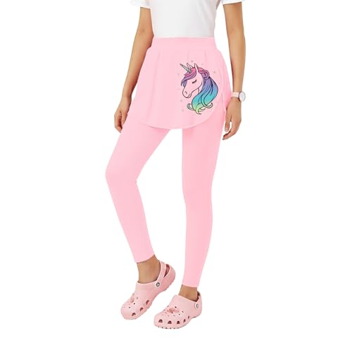 Image of YouGotPlanB Skeggings for Girls | Pack of 1 | 2-in-1 Skirt with Attached Leggings | Cotton | Ages 4-16 Years | Comfort fit | Ideal for Sports & Play