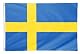 Schweden Flagge Star Cluster 90 x 150 cm aus Polyester