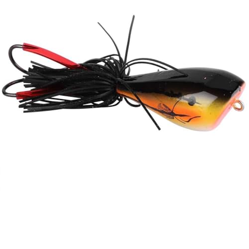 CHICIRIS Cebo de Cebo de Cabeza de Serpiente de Larga Vida con Accesorios para Pescar en Hielo (010#)