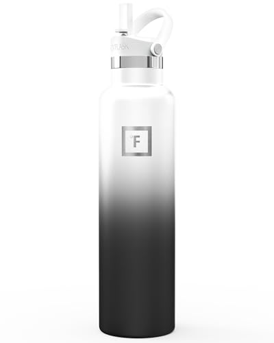 IRON FLASK Gourde camping 24 oz isolée inox