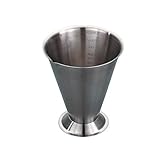 aus Edelstahl matt GSD Messbecher, 18/8 Edelstahl, Metall