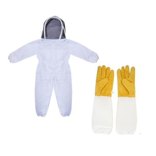 Traje apicultor hombre unisex para evitar picaduras en el panal