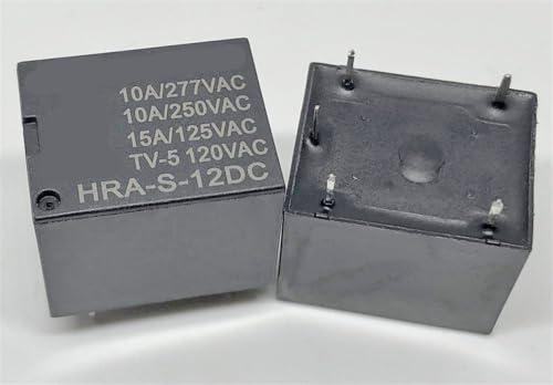 Relais 5 broches HRA-S-12DC et 24V T73-1C pour circuits électriques