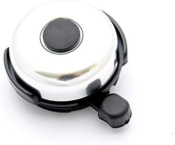 SIMSON Clear Bicycle Hybrid Silver Damage Protection Iron Robust Steel Bell High Durability Tone