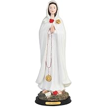 ICE Armor 16" H Rosa Mistica Statue Holy Figurine Religious Decoration Office Desk/Home/Living Room/Table Decor, Perfect House Warming Gifts for New Home