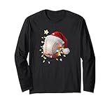 natale baseball player luci santa hat holiday maglia a manica