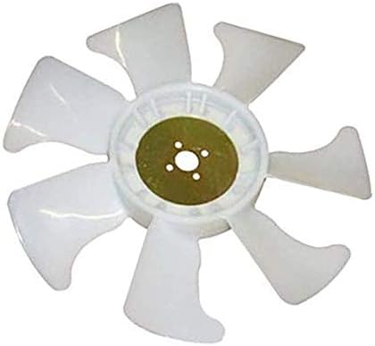 JEENDA Ventilador de 7 aspas 34070-16210 para Kubota L2900DT L2900DT-GST L2900F L3010DT/GST/HST L3010F L3300DT L3300DT-GST L3300F L3410DT/GST/HST