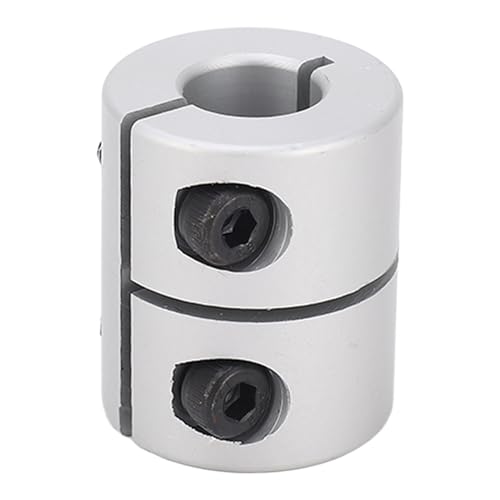 Shaft Coupler Connector, Rigid Coupling Set Screw Stainless Steel Shaft Coupling Motor Connector D25L30 Motor Damping Connector for Stepper Motors 3D Printer Machine