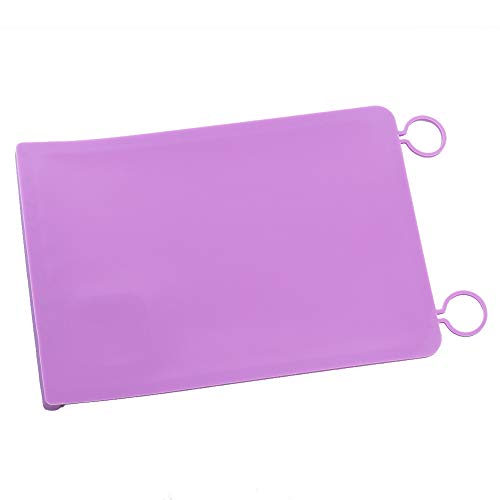 Yhswe Non-Stick Slab Silicone Mat Pad Rectangle Sheet 1Piece Purple #TOP5