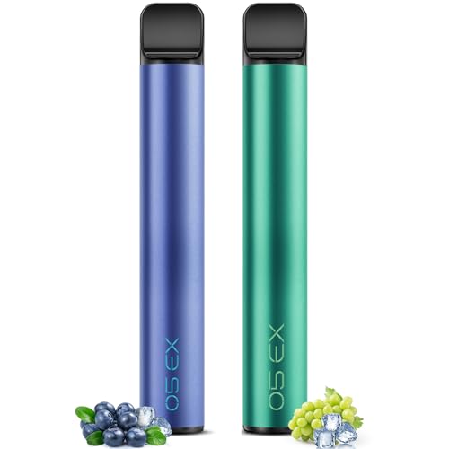 ARASHI 電子タバコ 使い捨て VAPE ベイプ 4000回吸引可能 2本セット 水蒸気タバコ 爆煙 禁煙パイポ 禁煙グッズ ニコチン・タール無し 電子たばこ ブルーベリー+マスカット