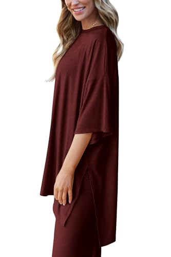 PRETTYGARDEN Two Piece Sets For Women Summer Fashion Lounge Matching Set 2025 Travel Vacation Airport Outfits Clothing