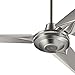 Fan lights Ventilador de Techo sin luz,Ventilador de Techo silencioso Industrial con 3 aspas de Ventilador de Acero Inoxidable,140cm de Diametro,5 Velocidades,Hogar y Comercial