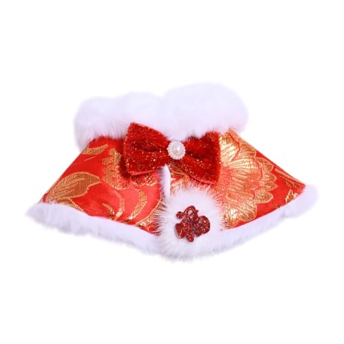 Dickly Muñecas de Moda año Nuevo Trajes con Capa Accesorio para muñecas de 15-17 cm Regalos de año Nuevo