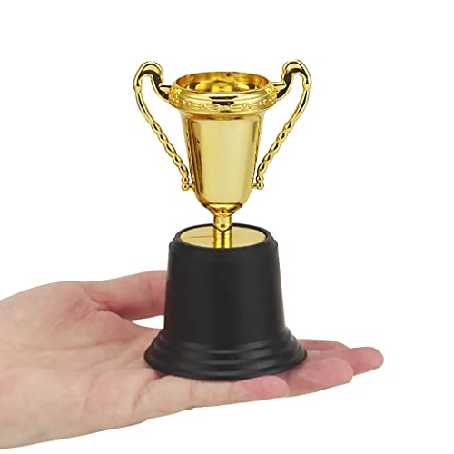 Lot de 24 trophées dorées de 12,7 cm pour cérémonie de prix, fête, événements d'entreprise, concours pour garçons… - Image 3
