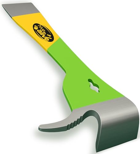HIVE ALIVE 1 EZ Find Pro HiveTool Heat Treated 3mm Thick for Lasting Strength - Beekeeper Tools for Prying Lifting and Scraping. Its Multi-Color Easily Stands Out in Green Vegetation and Scrub