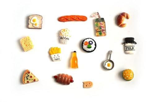 TomToy Food Theme I spy trinkets Sets for I Spy Bag, Bottle