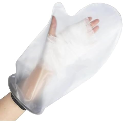HKF HO KI HO Waterproof Cast Cover Hand for Shower,Waterptoof Hand Protector,Keep Bandages and Plasters Dry for Adult Hand,Wound,Wrist. Cover